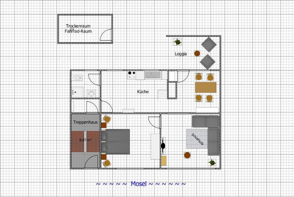 Ferienwohnung Loefer-Wasserblick 외부 사진